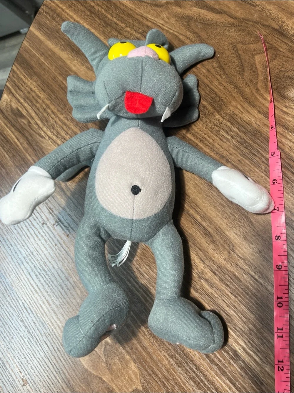The Simpsons Scratchy stuffed animal 12in